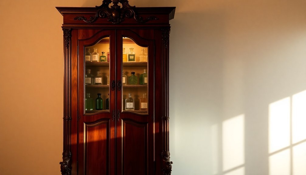heritage cabinet temperature management