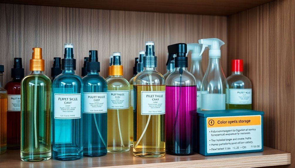 labeling and storage guidelines