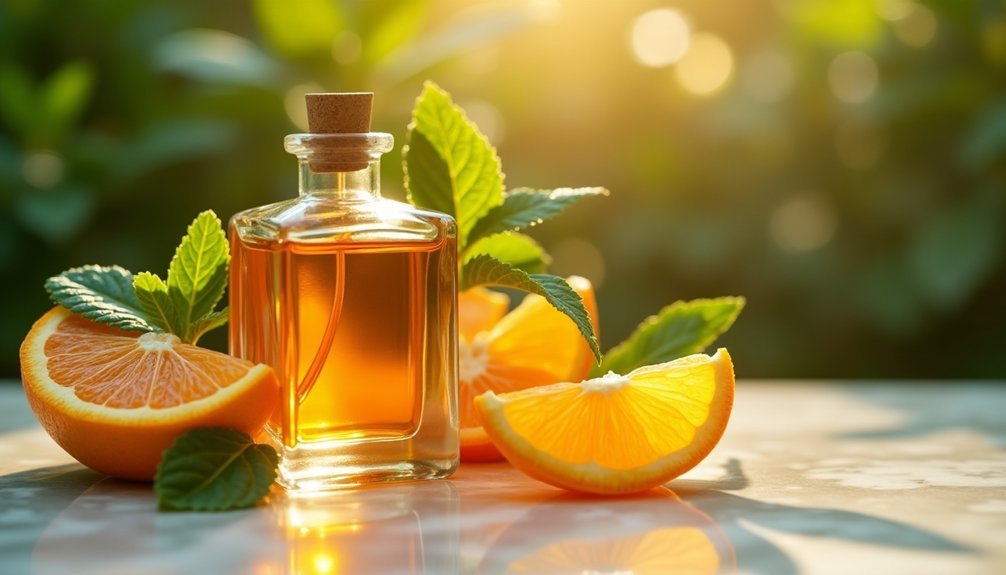 luxurious orange essential oil