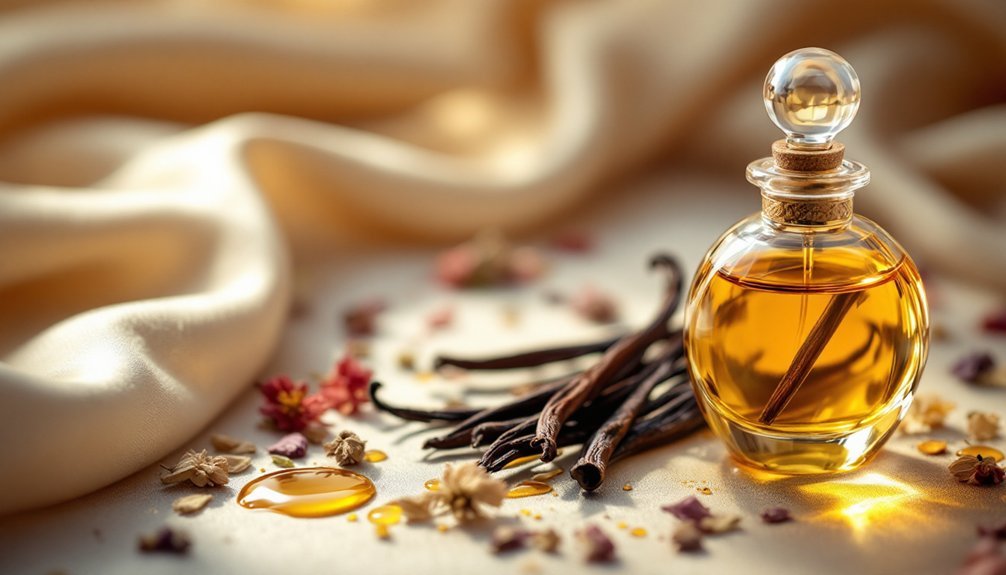 luxurious vanilla bean perfume