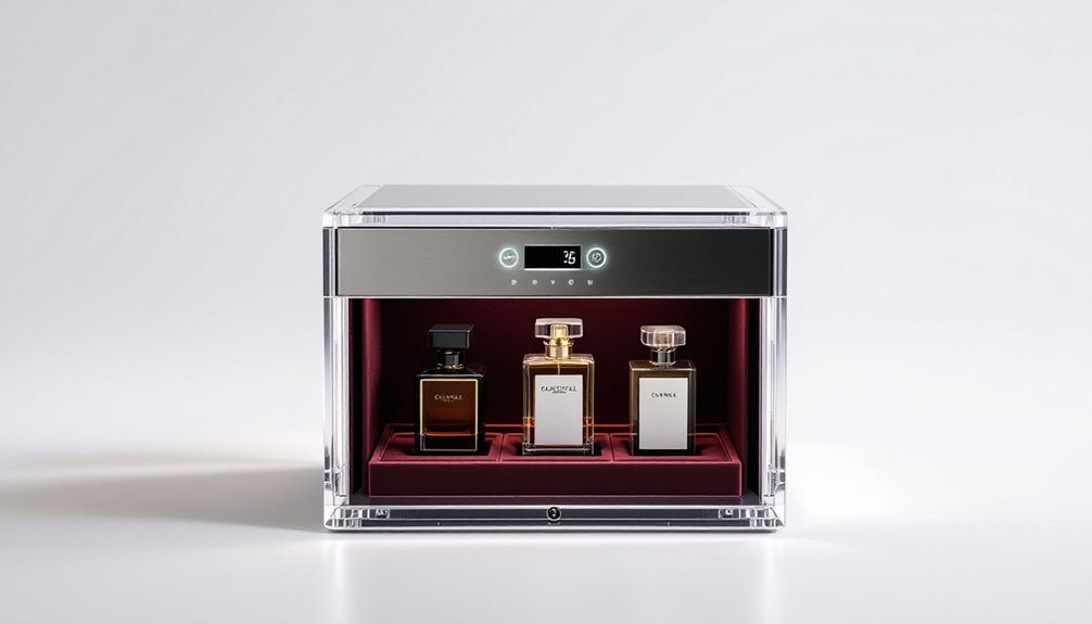 luxury perfume storage solutions