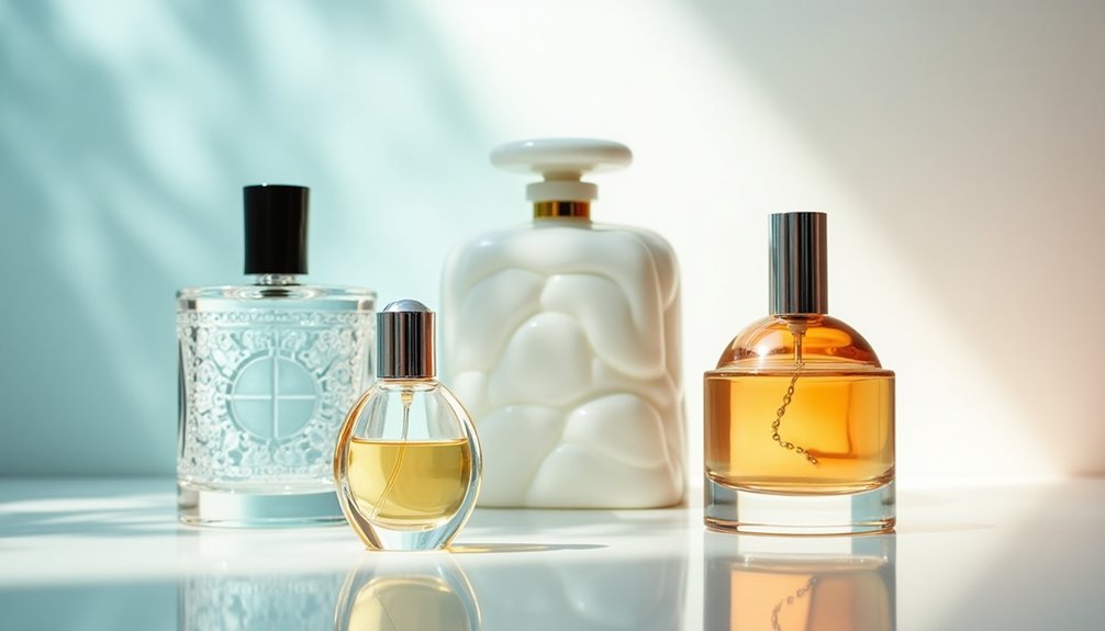 material influence on fragrance preservation
