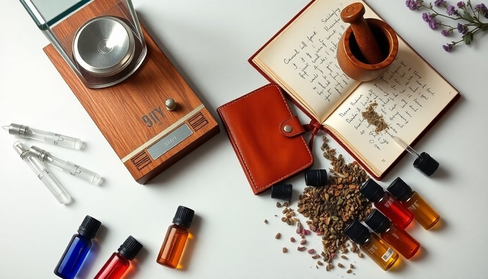 materials and scent documentation