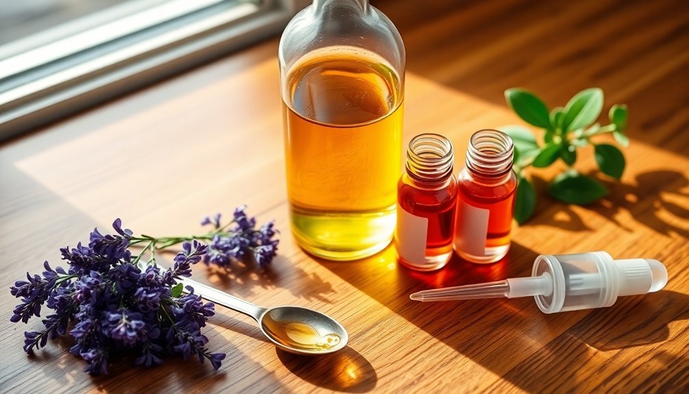 mixing ingredients thoroughly together
