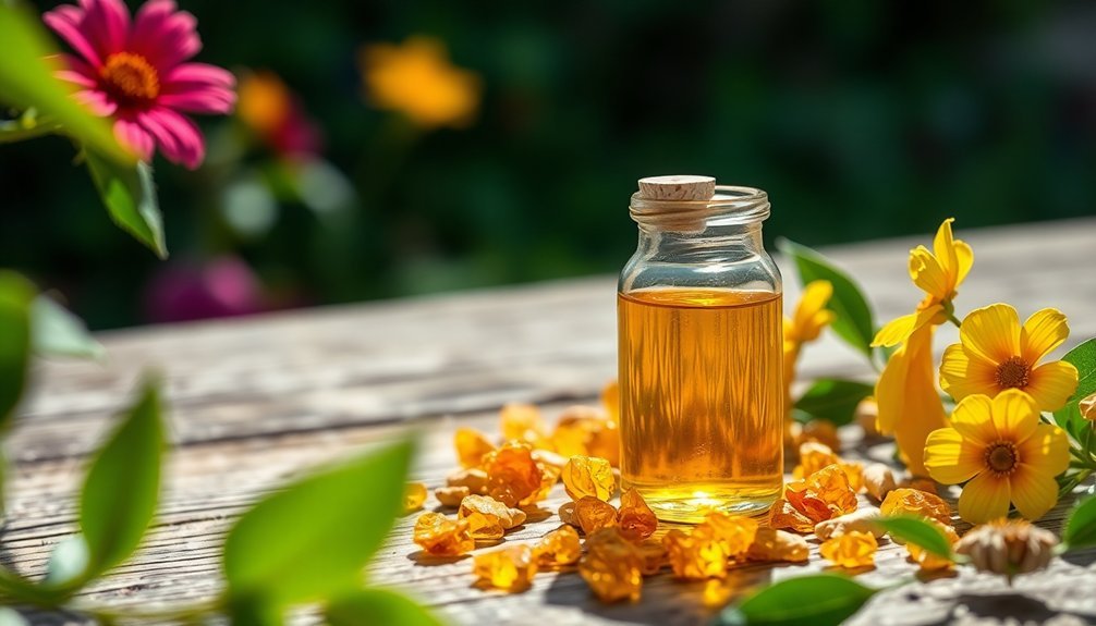 myrrh as natural stabilizer
