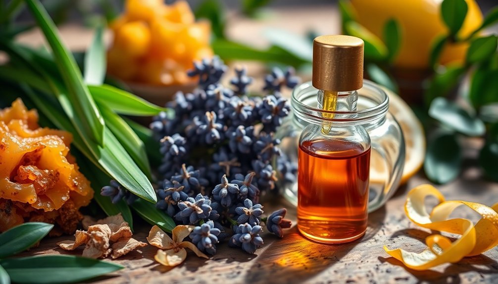 natural essential oil fixatives
