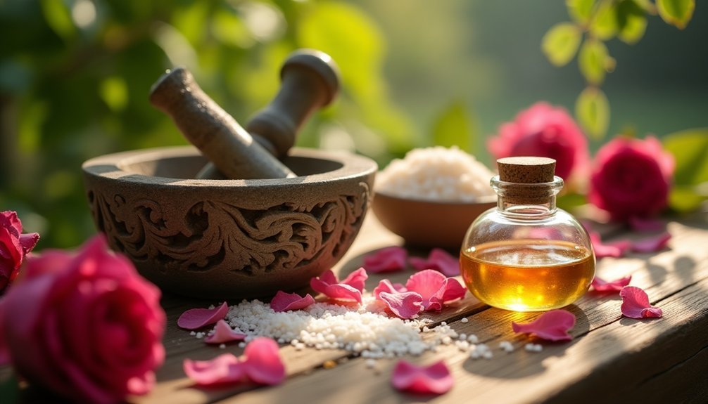 natural perfume oil extraction