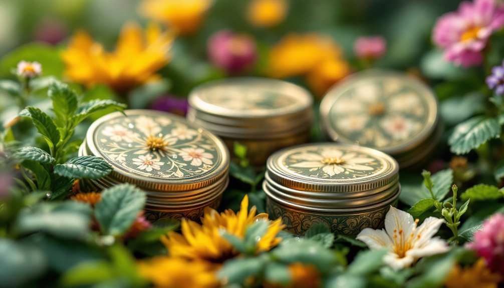 natural solid perfumes selection
