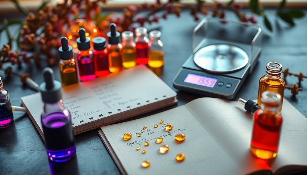 neat materials dilution calculation