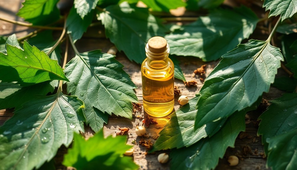 neem oil fragrance protection
