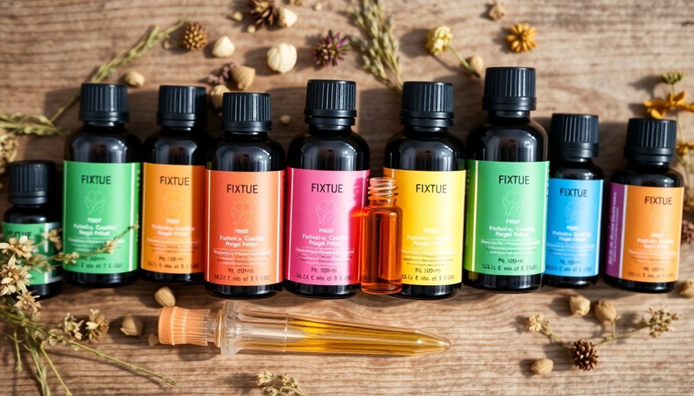 optimal fixative blending ratios