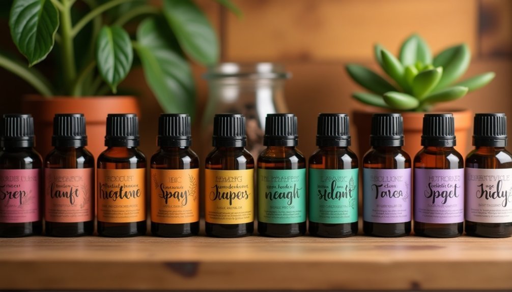 organize essential oils safely