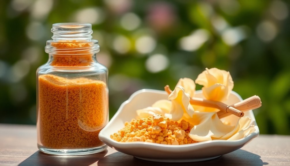 orris root and benzoin