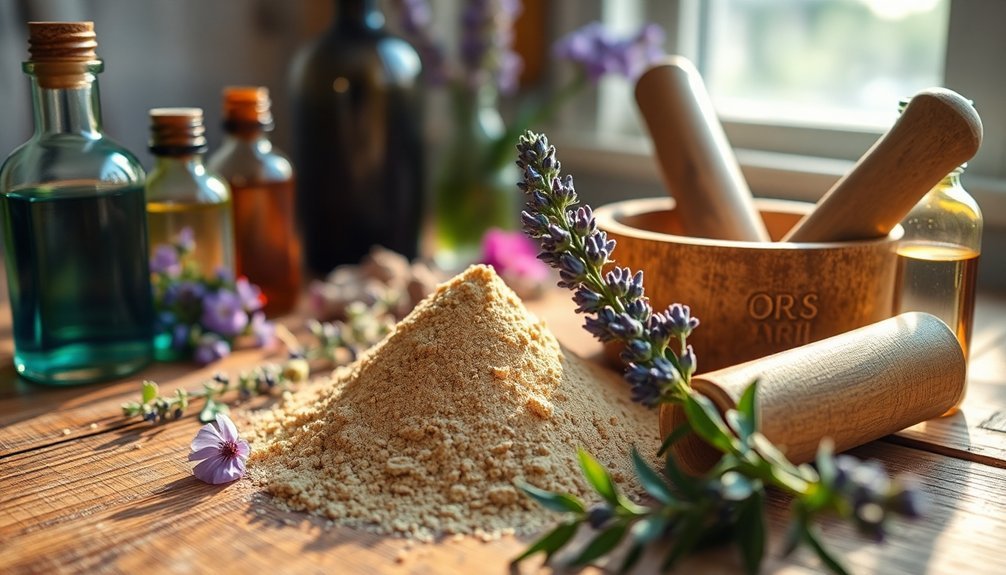 orris root essential oil blend