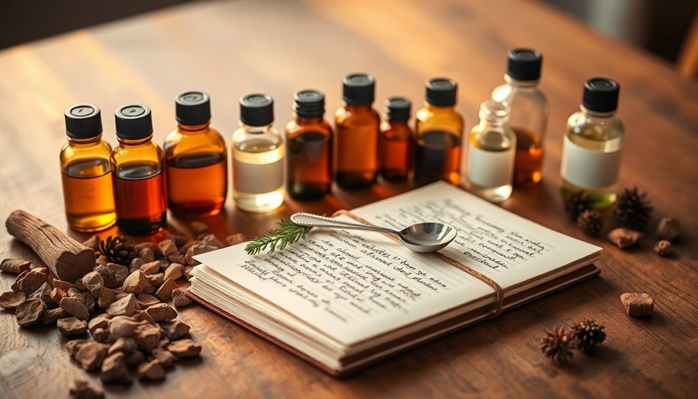 perfecting woody blend ratios