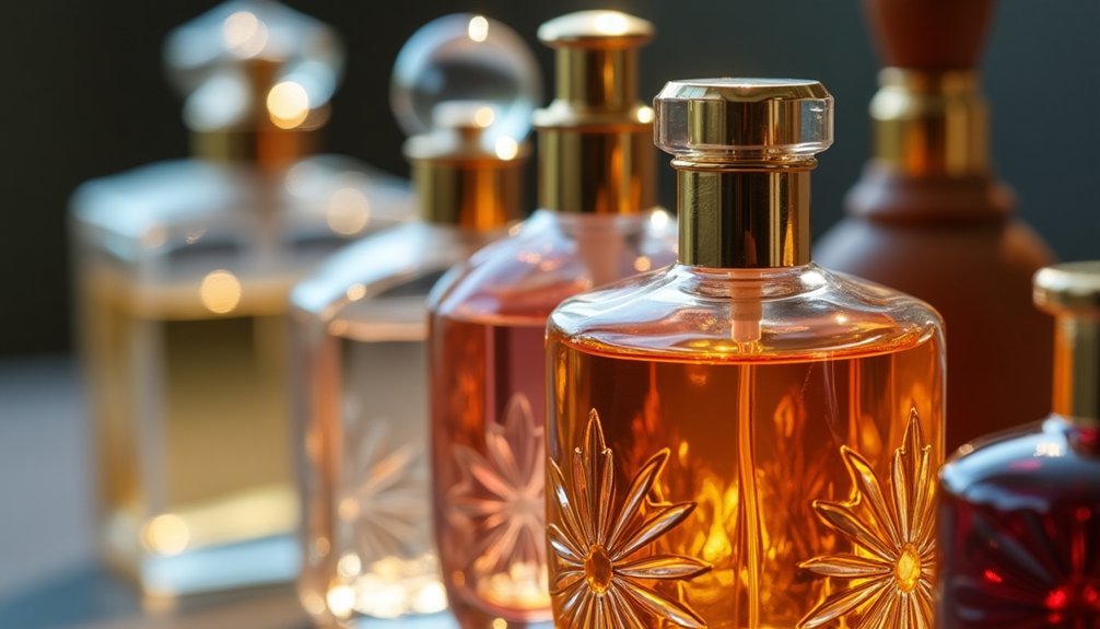 perfume bottle material characteristics