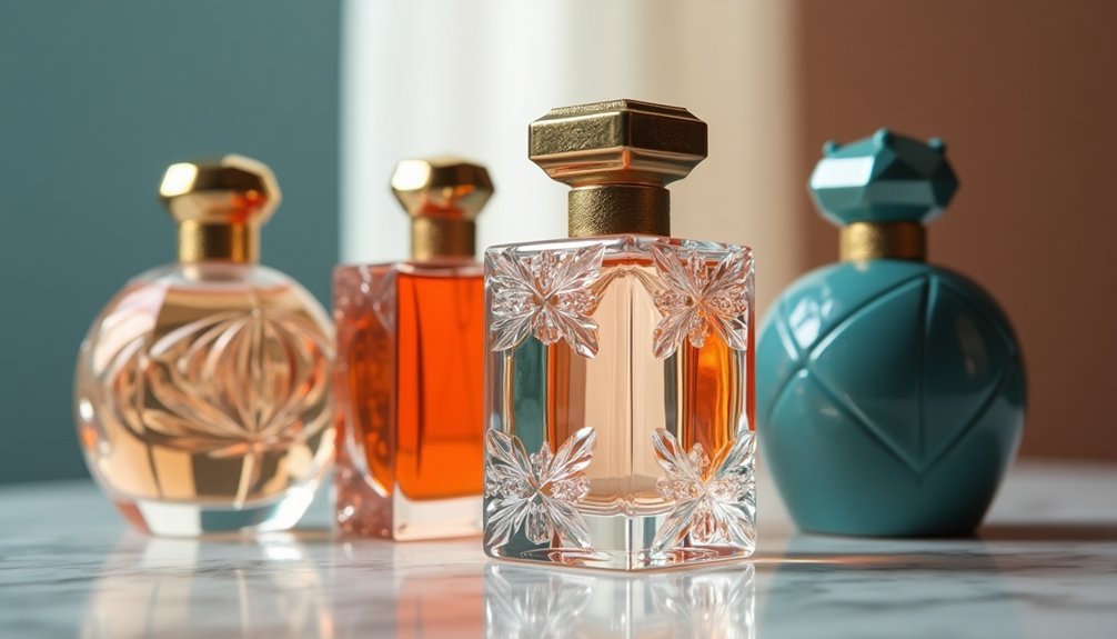 perfume bottle material comparison
