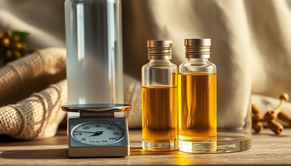 perfume concentration with ethanol