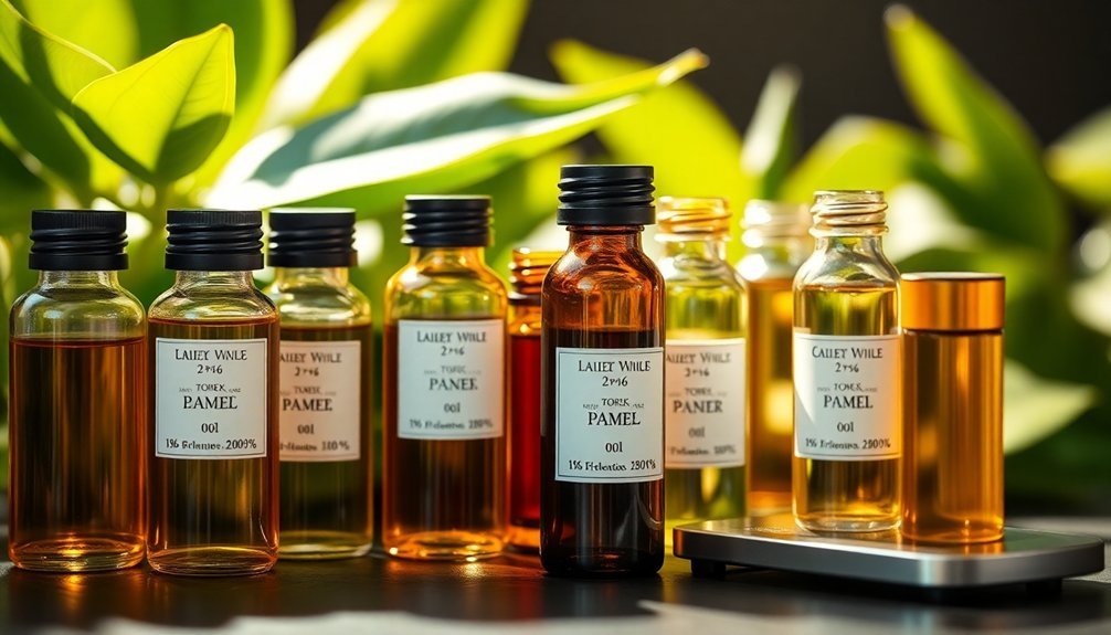 perfume dilution percentage guide