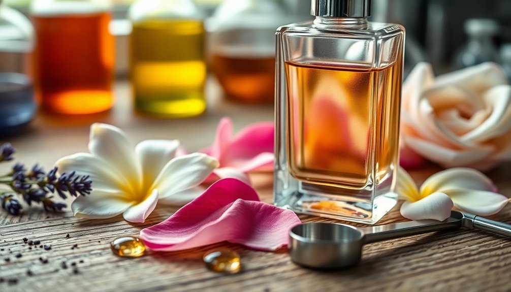 perfume note ratio science