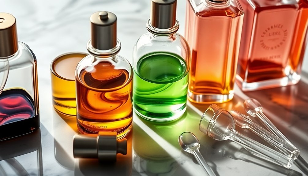perfume oil concentration levels
