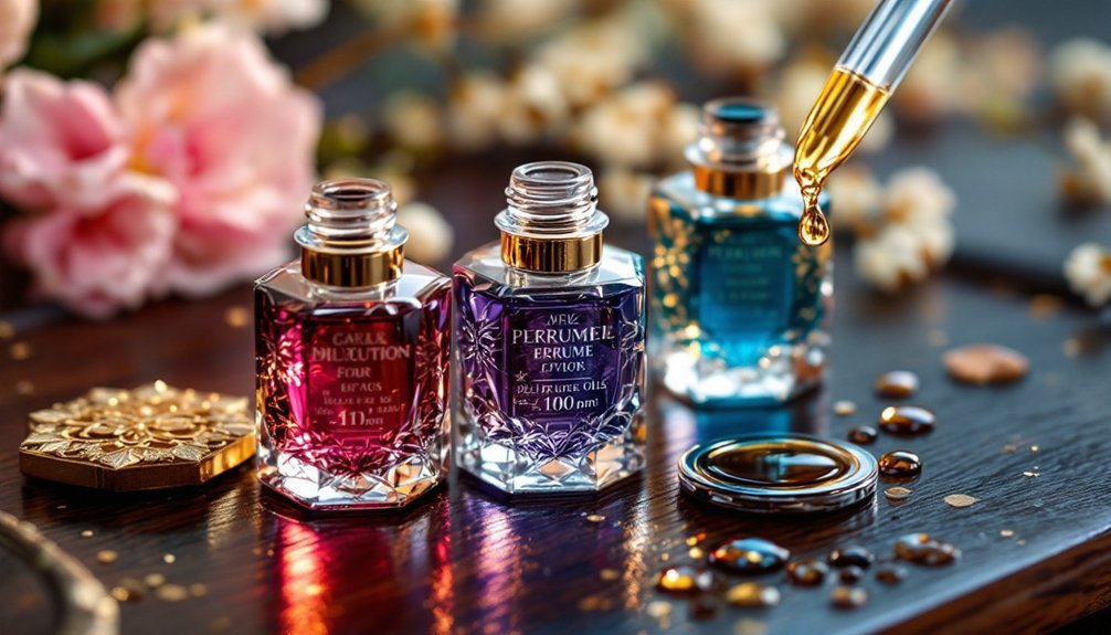 perfume oil dilution ratios