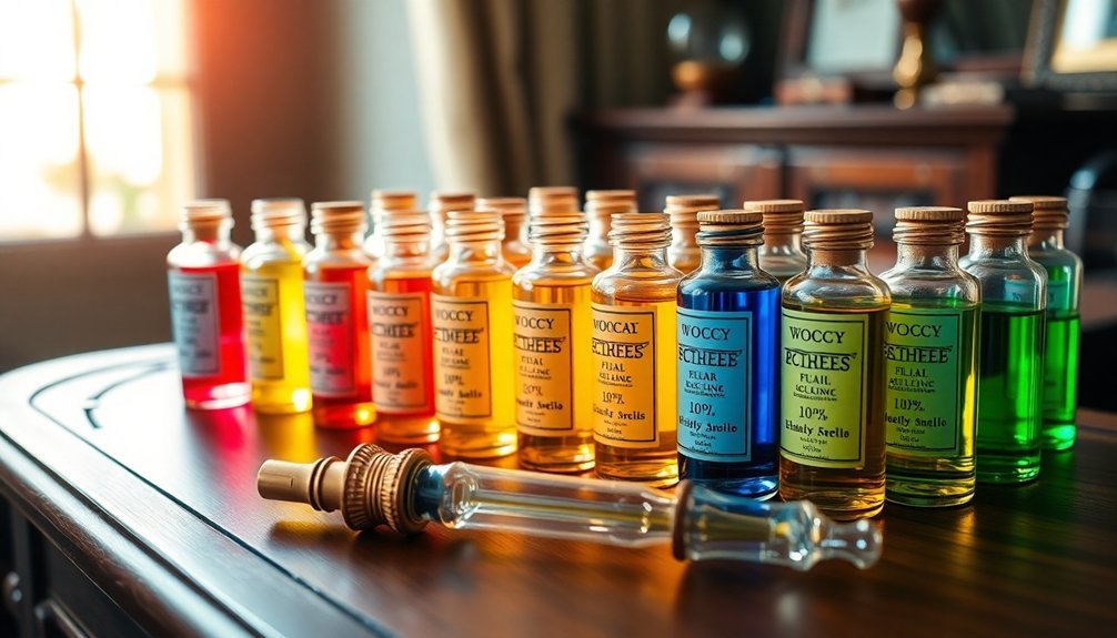 perfume oil note categories