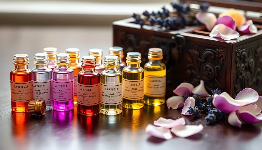 perfume oils storage techniques