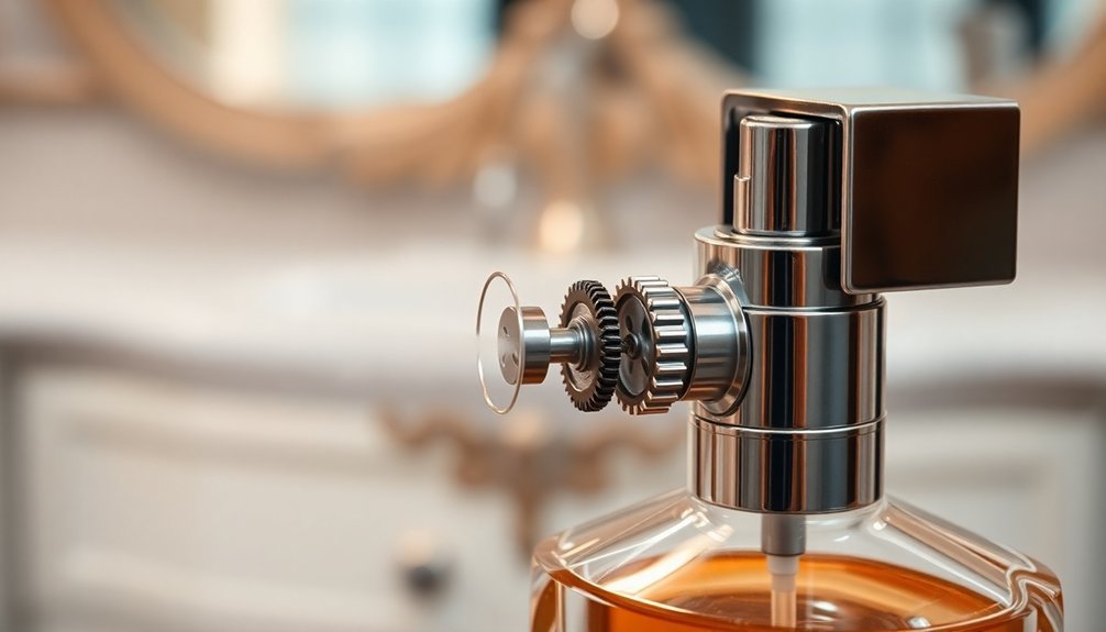 perfume spray bottle mechanics