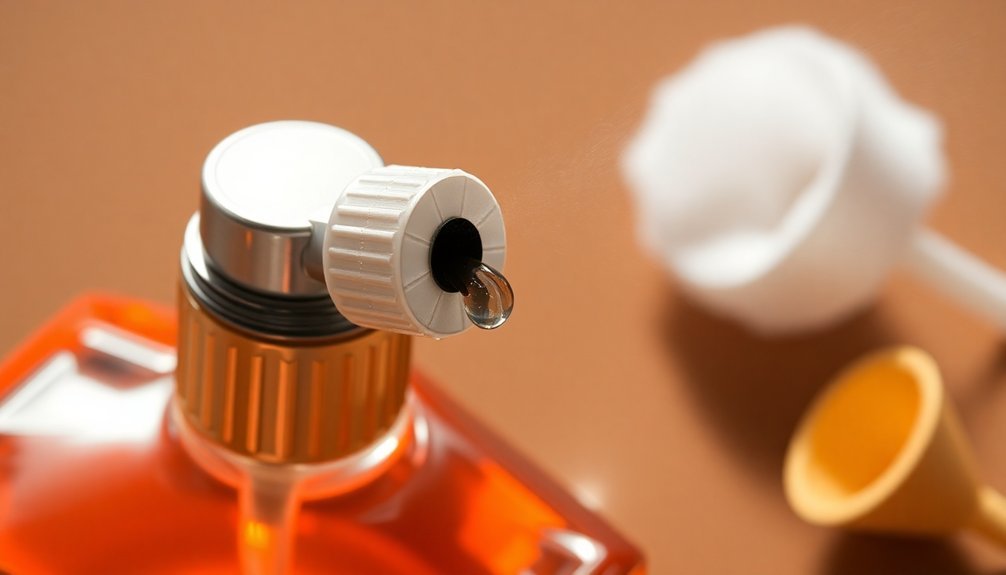 perfume spray maintenance signs