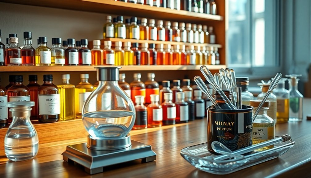 perfume workshop organization systems