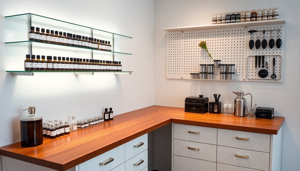perfume workspace design efficiency