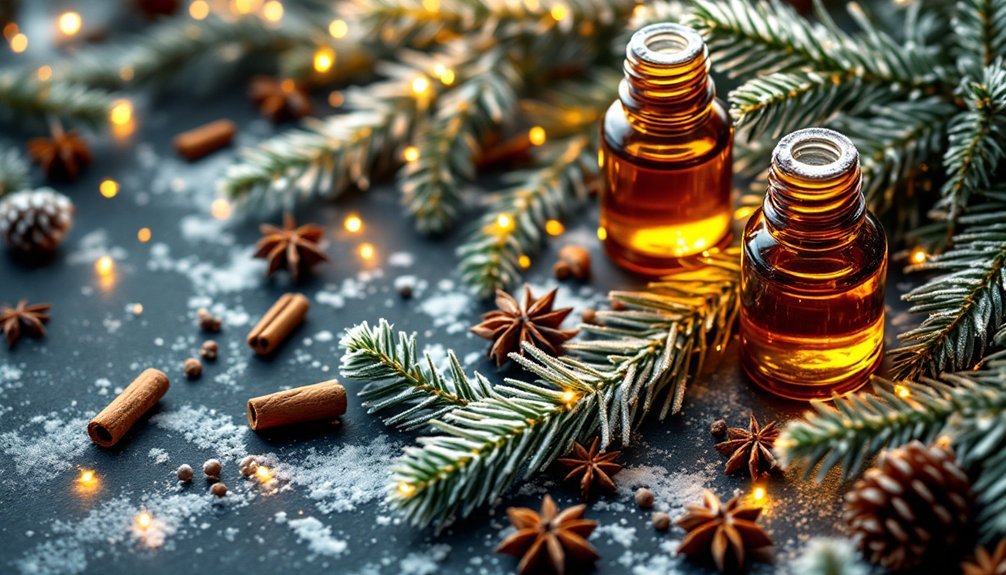 pine inspired winter fragrance blends