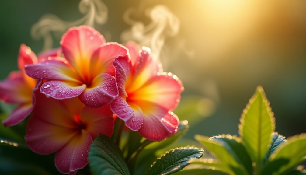 plant based fragrance release mechanism