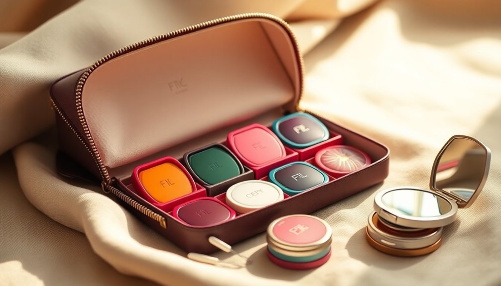 portable solid perfume containers