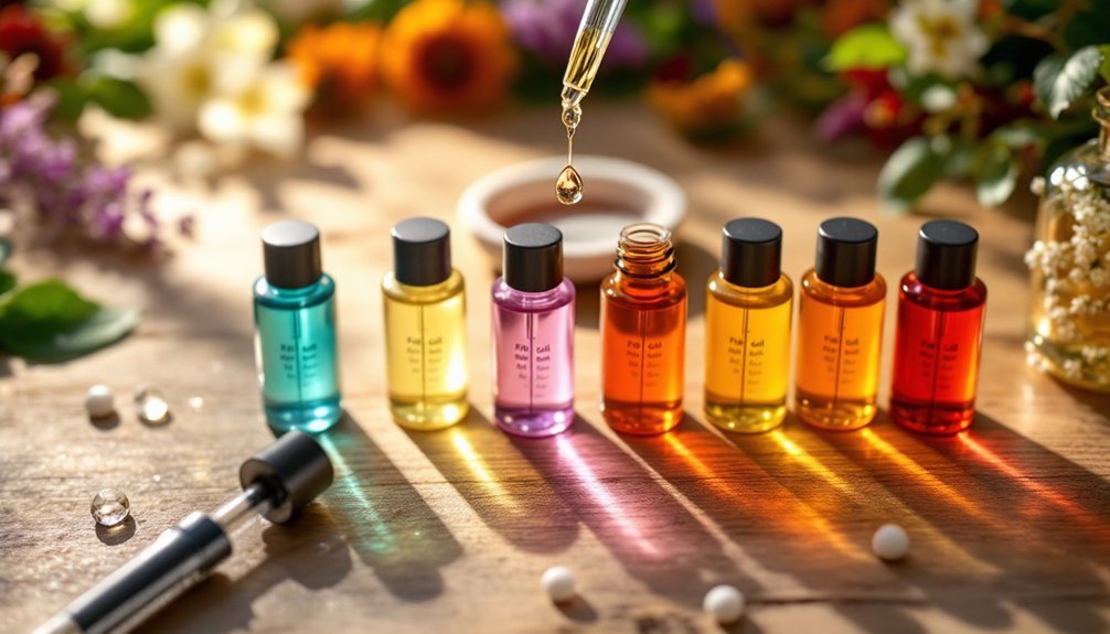 precise fragrance oil mixing