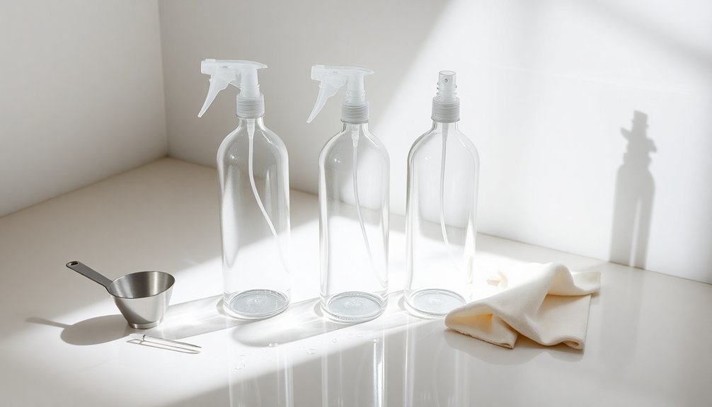 preparation for cleaning tasks