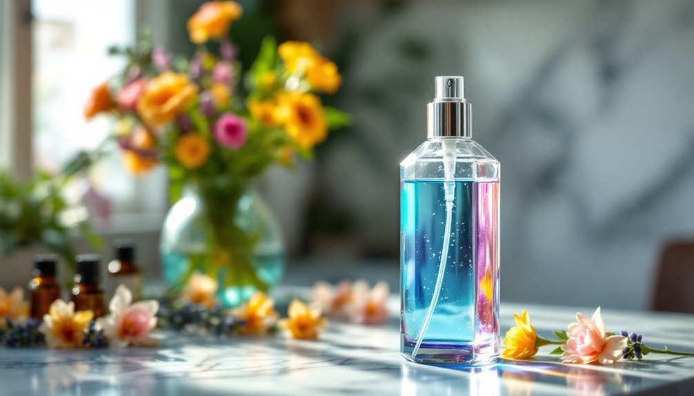 prepare spray bottle thoroughly