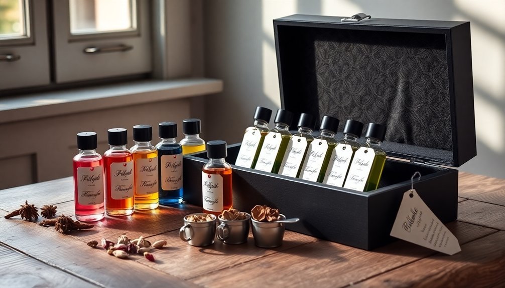 quality fragrance oil storage
