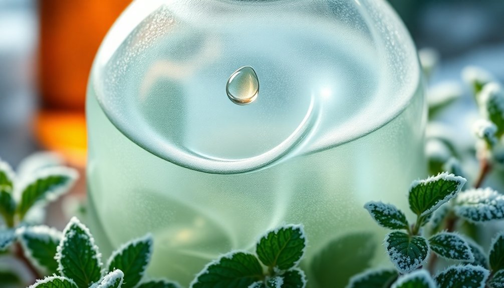 refreshing minty amber blend