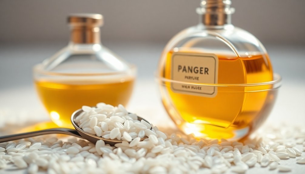 rice and vinegar cleaning method