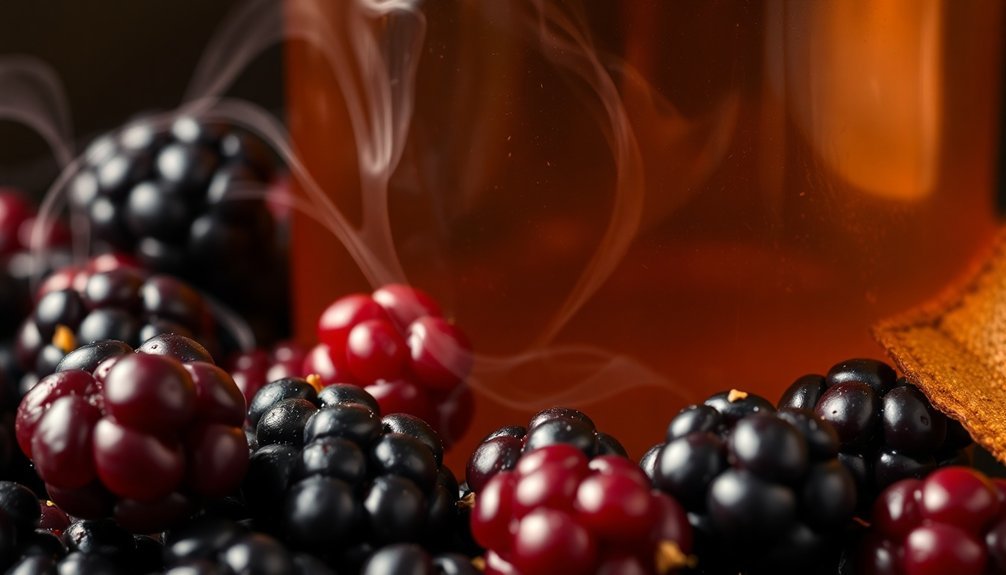 rich fruity smoky aroma