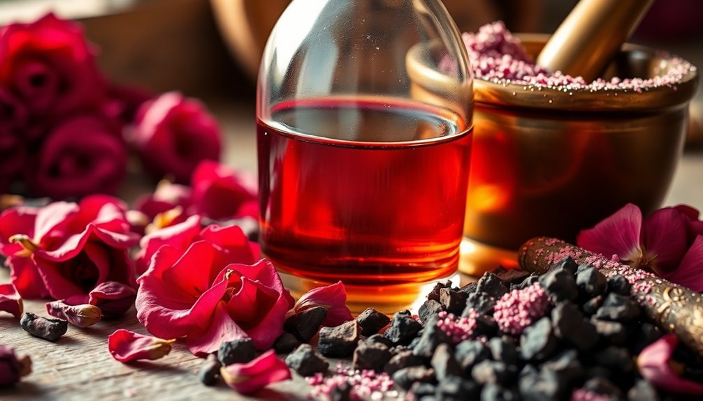 rose accords for blending