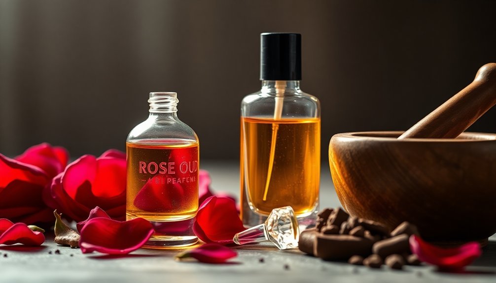 rose oud arabian fragrance allure