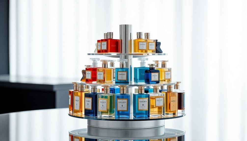 rotating multi level storage system