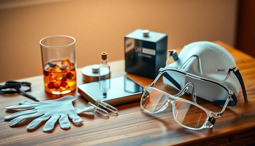 safety equipment for blending