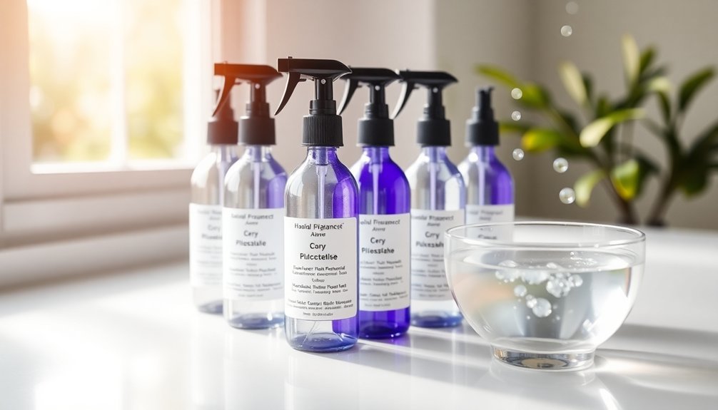 sanitize for scent preservation