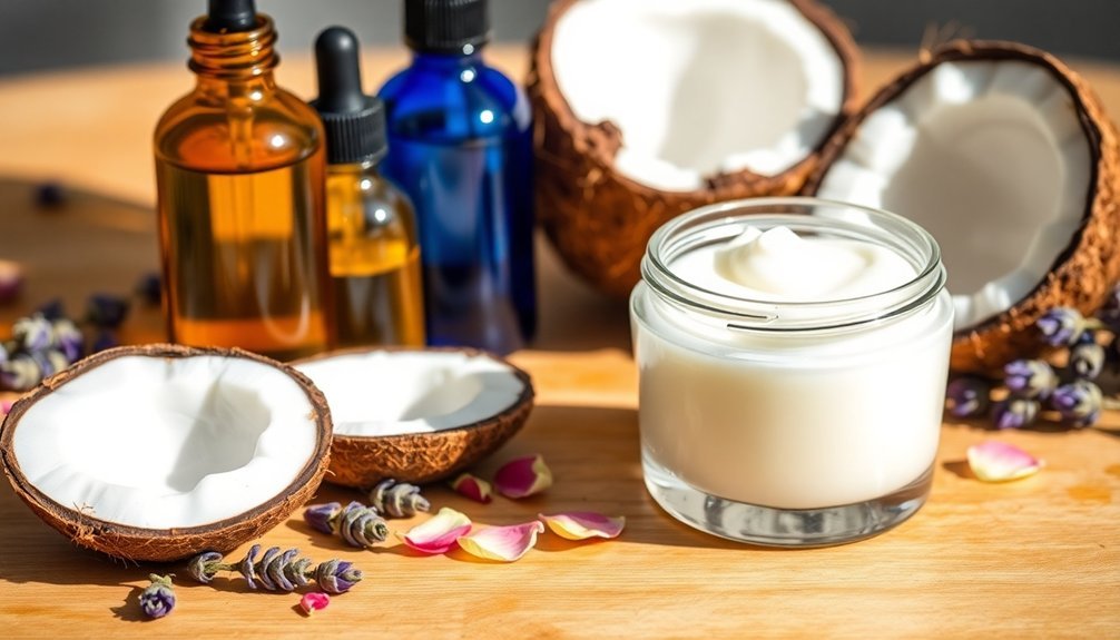selecting and mixing aromatic oils