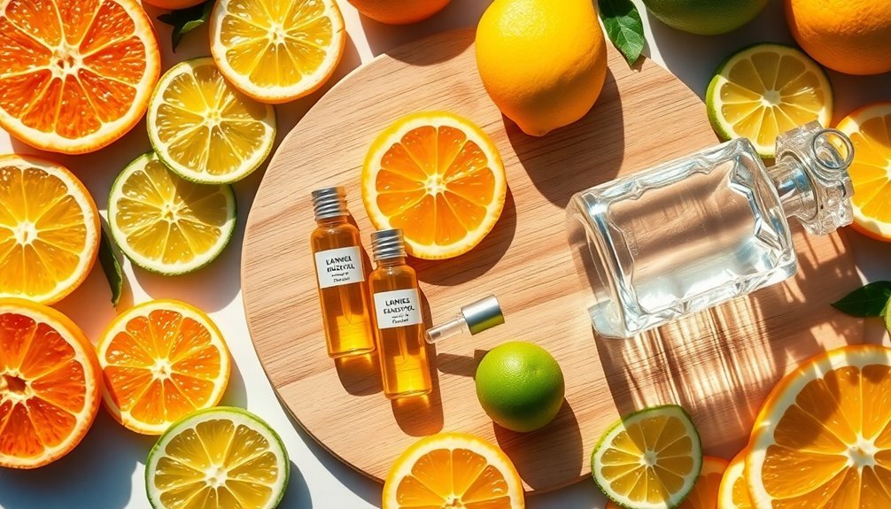 signature citrus fragrance creation