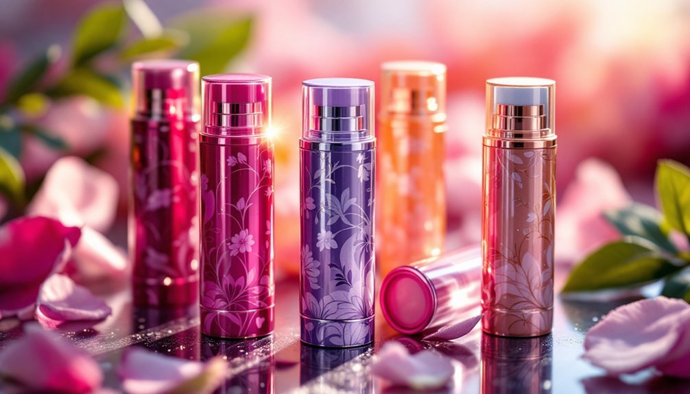 solid perfumes in balm